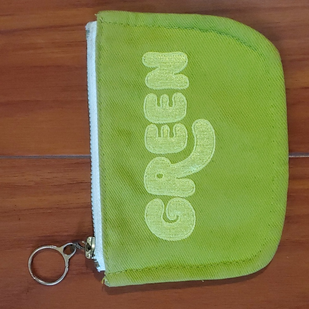 Big Bud Press Zipper Coin Purse - Gross Green